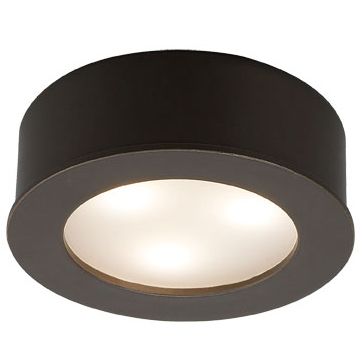 WAC Lighting LEDme Round Button Light - Color: Metallics - HR-LED87-DB