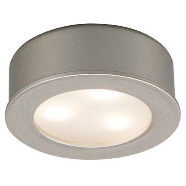 WAC Lighting LEDme Round Button Light - Color: Metallics - HR-LED87-BN