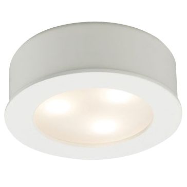 WAC Lighting LEDme Round Button Light - Color: Metallics - HR-LED87-WT