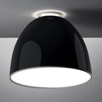 ATD568328 Artemide Nur Gloss Flushmount Light - Color: Black sku ATD568328