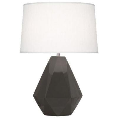 Robert Abbey Delta Table Lamp - Color: Grey - Size: 1 light - CR930