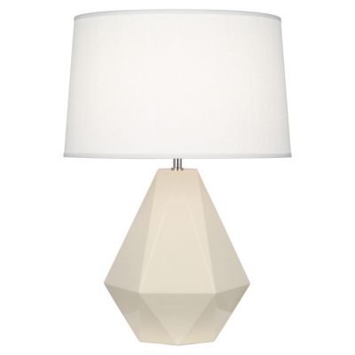 Robert Abbey Delta Table Lamp - Color: White - Size: 1 light - 930