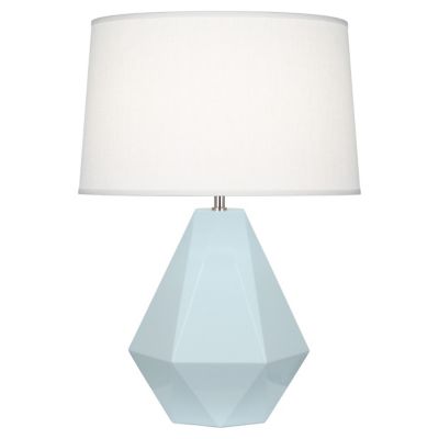 Robert Abbey Delta Table Lamp - Color: Blue - Size: 1 light - 936