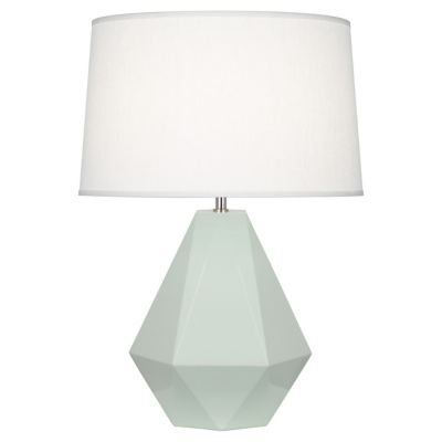 Robert Abbey Delta Table Lamp - Color: Grey - Size: 1 light - 947