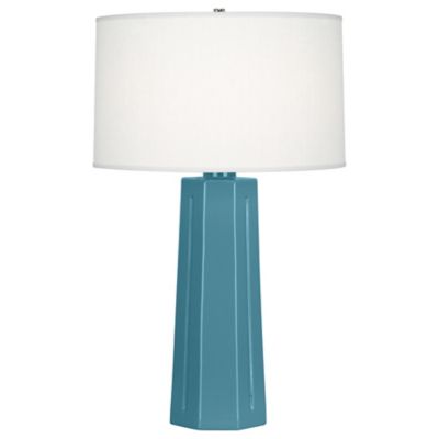 Robert Abbey Mason Table Lamp - Color: Blue - Size: 1 light - OB960