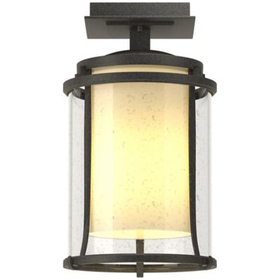 Hubbardton Forge Meridian Outdoor Semi-Flushmount Light - Color: Polished -