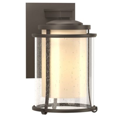 Hubbardton Forge Meridian Outdoor Wall Sconce - Color: Matte - Size: Medium