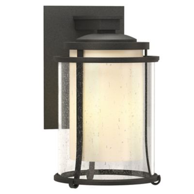 Hubbardton Forge Meridian Outdoor Wall Sconce - Color: Matte - Size: Medium