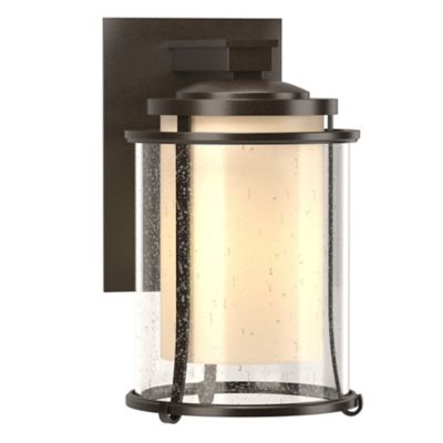 Hubbardton Forge Meridian Outdoor Wall Sconce - Color: Oil Rubbed - Size: M