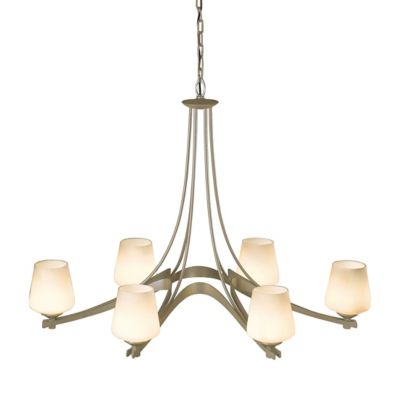 Hubbardton Forge Ribbon Oval Chandelier - Color: Gold - Size: 6 light - 104