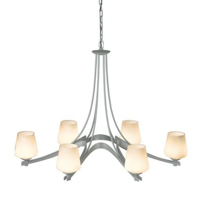 Hubbardton Forge Ribbon Oval Chandelier - Color: Silver - Size: 6 light - 1