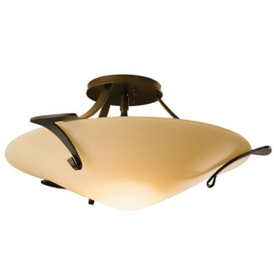 Hubbardton Forge Antasia Semi-Flushmount Light - Color: Beige - Size: 1 lig