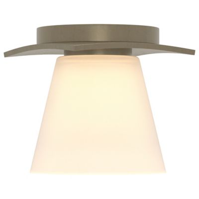 Hubbardton Forge Wren Flushmount Light - Color: White - Size: 1 light - 126