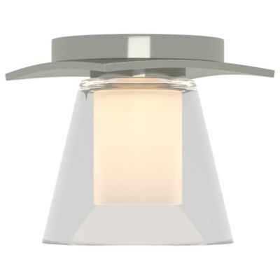 Hubbardton Forge Wren Flushmount Light - Color: Clear - Size: 1 light - 126