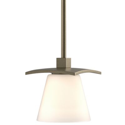 Hubbardton Forge Wren Adjustable Pendant Light - Color: White - Size: 1 lig