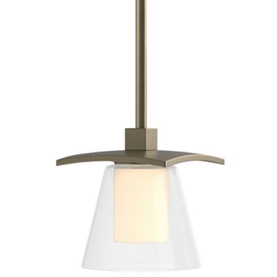 Hubbardton Forge Wren Adjustable Pendant Light - Color: Clear - Size: 1 lig