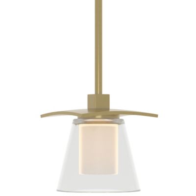 Hubbardton Forge Wren Adjustable Pendant Light - Color: Clear - Size: 1 lig