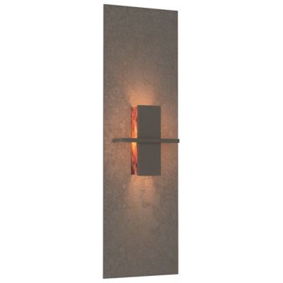 Hubbardton Forge Aperture Vertical Sconce - Color: Oil Rubbed - Size: 1 lig