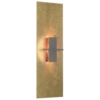 Hubbardton Forge Aperture Vertical Sconce - Color: Polished - Size: 1 light