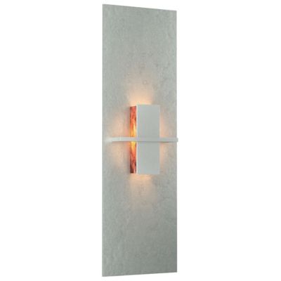 Hubbardton Forge Aperture Vertical Sconce - Color: Polished - Size: 1 light