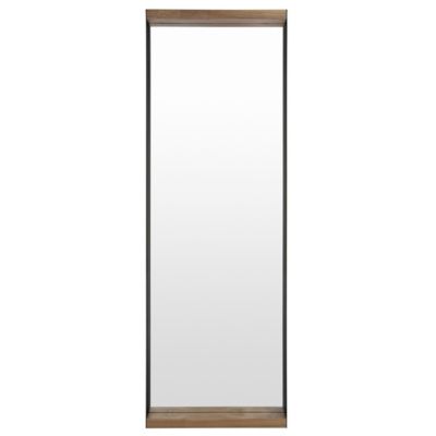 R238032 Blu Dot Mirror, Mirror - Color: Wood tones - Size: sku R238032