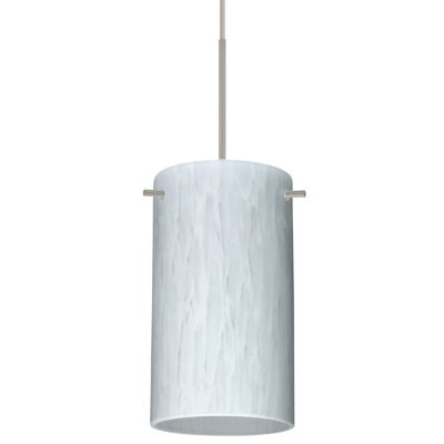 Besa Lighting Stilo 7 Pendant Light - Color: Grey - 1BT-440419-SN