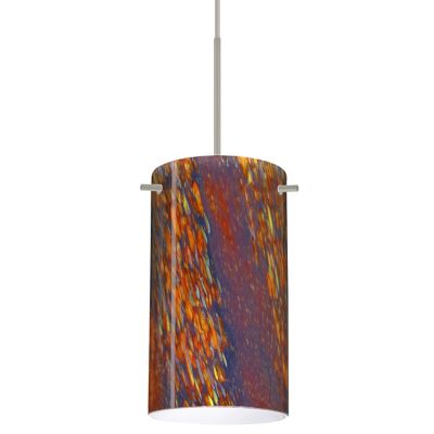 Besa Lighting Stilo 7 Pendant Light - Color: Multicolor - 1BT-4404CE-SN