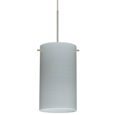 Besa Lighting Stilo 7 Pendant Light - Color: White - 1BT-4404KR-SN