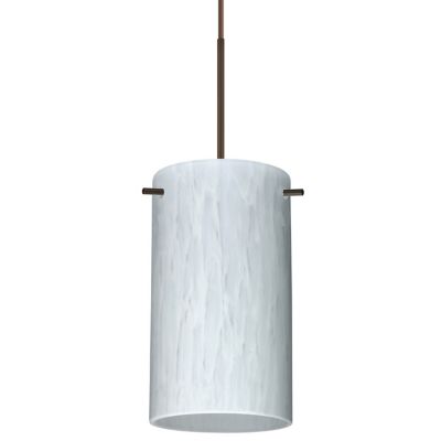 Besa Lighting Stilo 7 Pendant Light - Color: Grey - 1BT-440419-BR