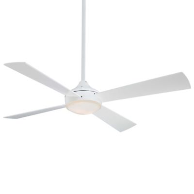 Minka Aire Aluma Ceiling Fan - Size: 52 - Color: White - Number of Blade