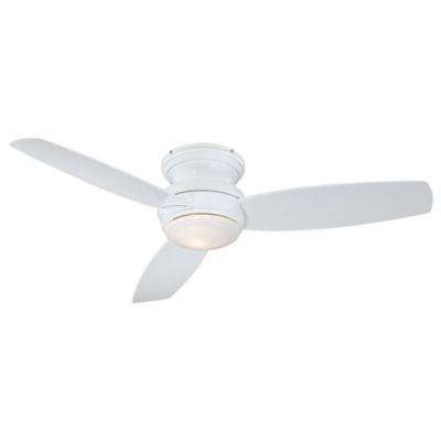 Minka Aire Concept Traditional Outdoor Flushmount Ceiling Fan - Size: 52