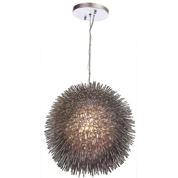 Varaluz Urchin Pendant Light - Color: Metallics - Size: 1 light - 169P01CH