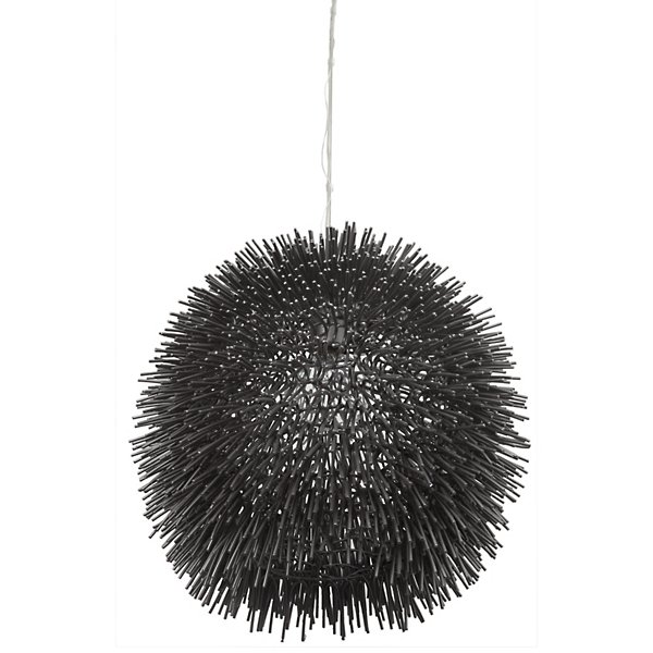 Varaluz Urchin Pendant Light - Color: Black - Size: 1 light - 169P01BL