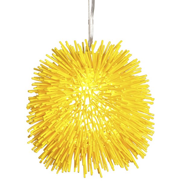 Varaluz Urchin Mini Pendant Light - Color: Yellow - Size: 1 light - 169M01Y