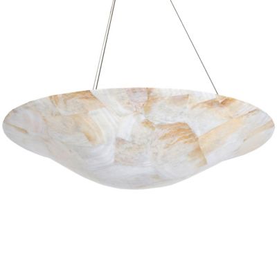 R279323 Varaluz Big Bowl Pendant Light - Color: Cream - Si sku R279323