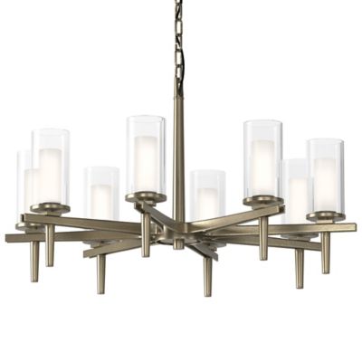 Hubbardton Forge Constellation 8 Arm Chandelier - Color: Antique - Size: 8 