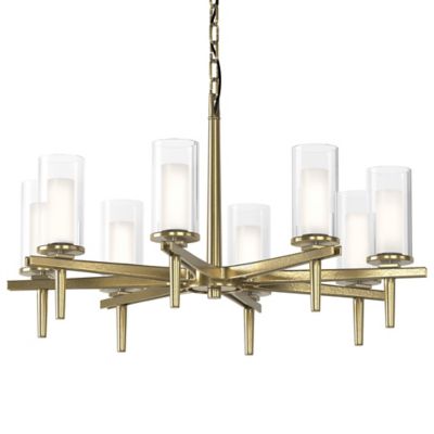 Hubbardton Forge Constellation 8 Arm Chandelier - Color: Polished - Size: 8