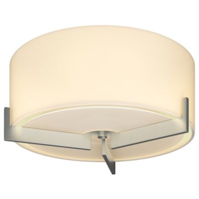 Hubbardton Forge Axis Flushmount Light - Color: Beige - Size: 1 light - 126