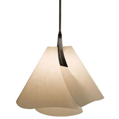 Hubbardton Forge Mobius Adjustable Pendant Light - Color: Matte - Size: 17