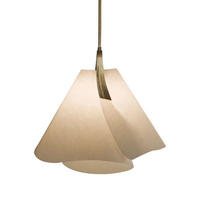 Hubbardton Forge Mobius Adjustable Pendant Light - Color: Matte - Size: 17