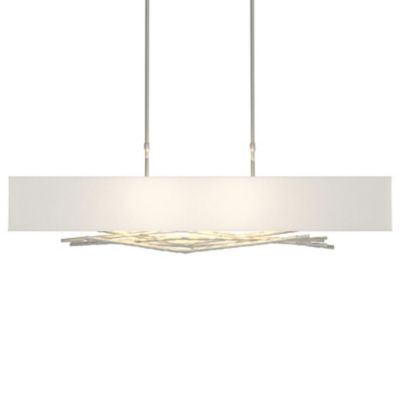 Hubbardton Forge Brindille Linear Chandelier - Color: Cream - Size: 4 light