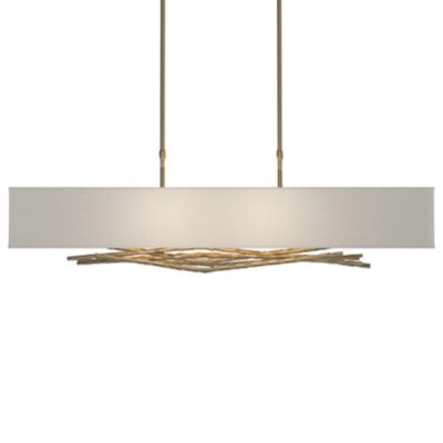 Hubbardton Forge Brindille Linear Chandelier - Color: Cream - Size: 4 light