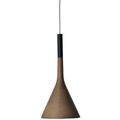 Foscarini Aplomb GU10 Mini Pendant Light - Color: Brown - FN195007L-3_52U