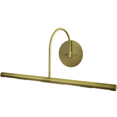 House of Troy Curved Arm Direct Wire Slim-Line Picture Light - Color: Brass