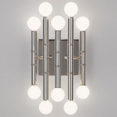 Jonathan Adler Meurice Wall Sconce - Color: Silver - 34235