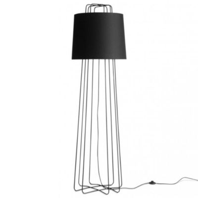 Blu Dot Perimeter Floor Lamp - Color: Black - Size: 1 light - PE1-FLRBLK-BK