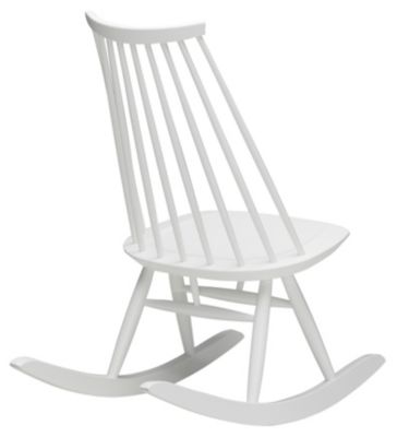 Artek Mademoiselle Rocking Chair - Color: White - 28201202