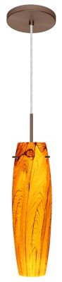 Besa Lighting Tutu Pendant Light - Color: Orange - 1BT-4121HB-BR