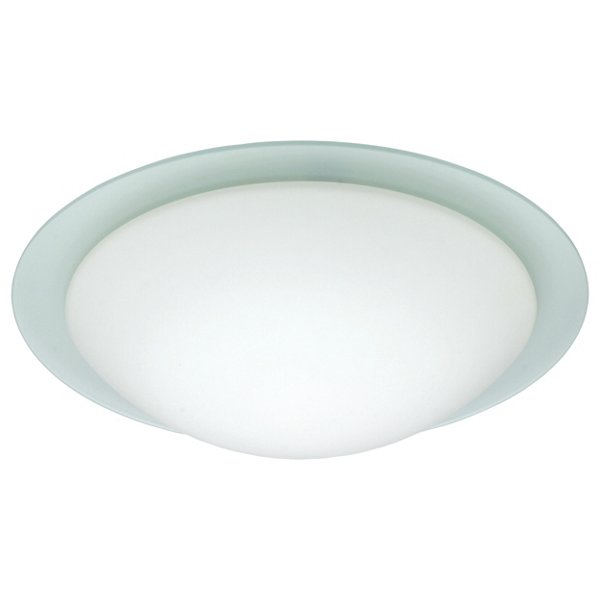 Ring Flushmount Light - Color: White - Size: Small - Besa Lighting 977225C