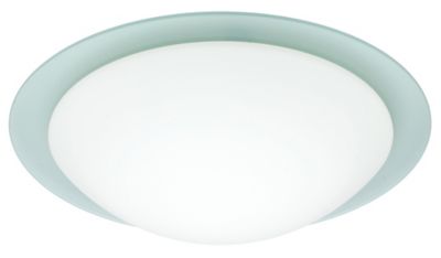 Besa Lighting Ring Flushmount Light - Color: White - Size: Large - 977025C